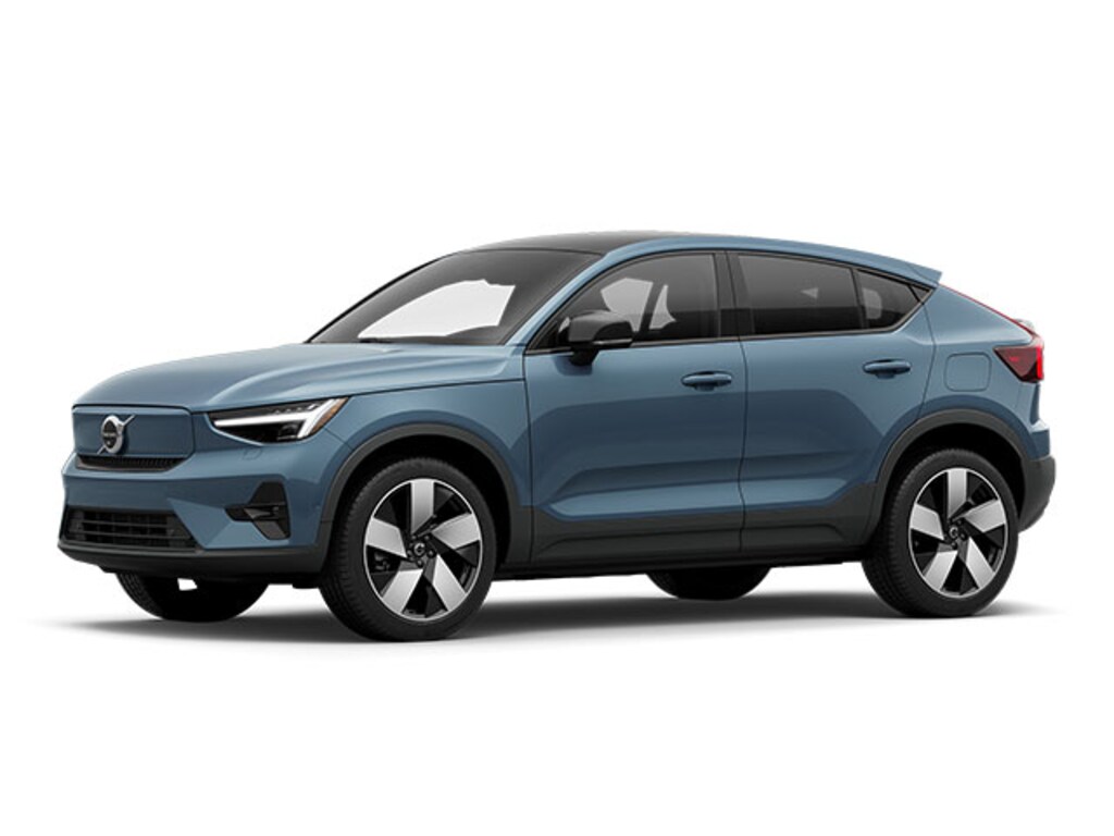 New 2024 Volvo C40 Recharge Pure Electric SUV Twin Ultimate Fjord Blue